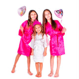 Kids Satin Flower Girl Robes