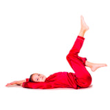 Kids Satin Pajamas set Long Pants +Long sleeves