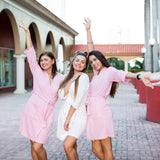 Cotton Waffle-Knit Customized Robes