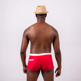 Men's swimming custom boxer shorts