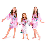 Kids Floral Peacock Robe