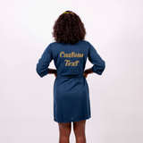 Cotton Waffle-Knit Customized Robes