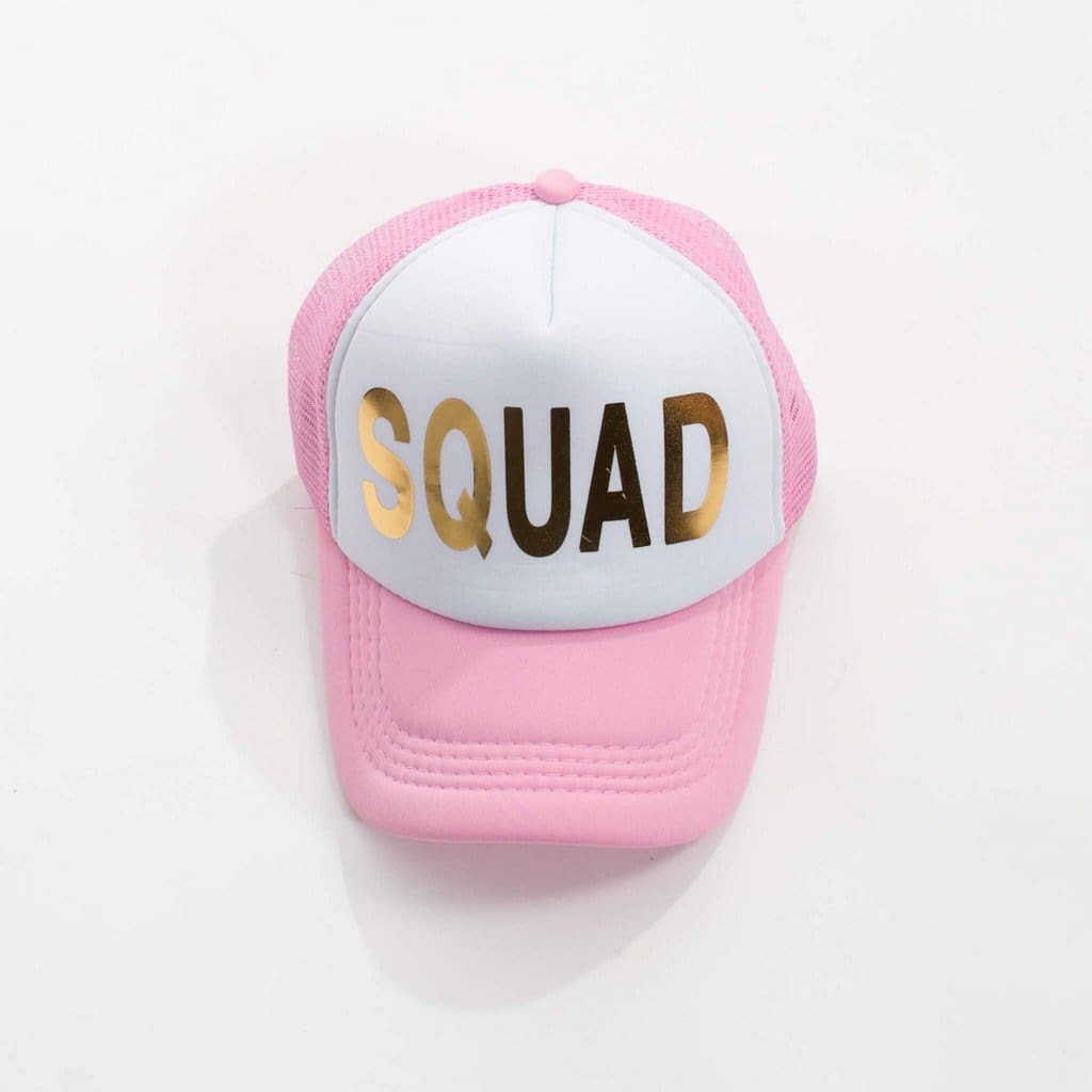 Black Squad Caps - Bridesmaids World