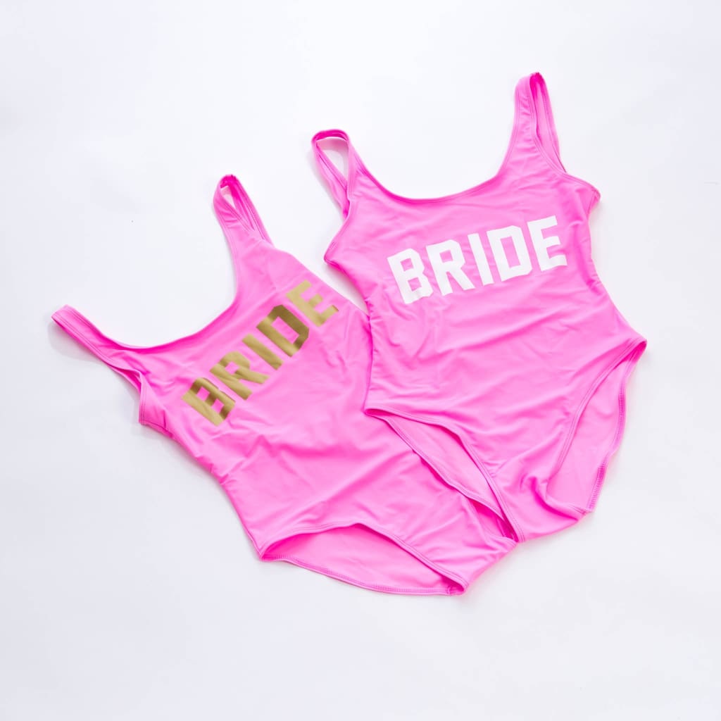 Bride One-Piece Bathing Suit - Bridesmaids World