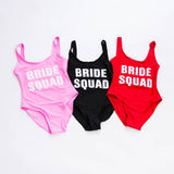 Bride Squad One-Piece Bathing Suit - Bridesmaids World