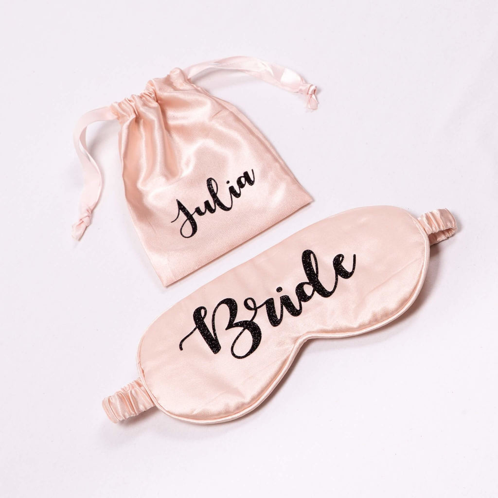 Customized Bridesmaid Sleep Eye Masks
