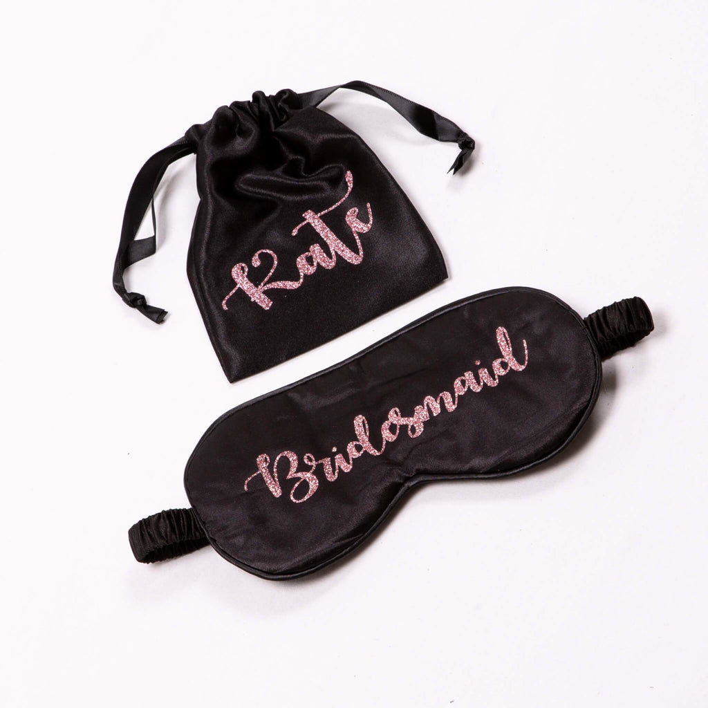 Customized Bridesmaid Sleep Eye Masks