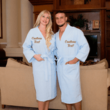 Cotton Waffle Long Bridesmaid Robes