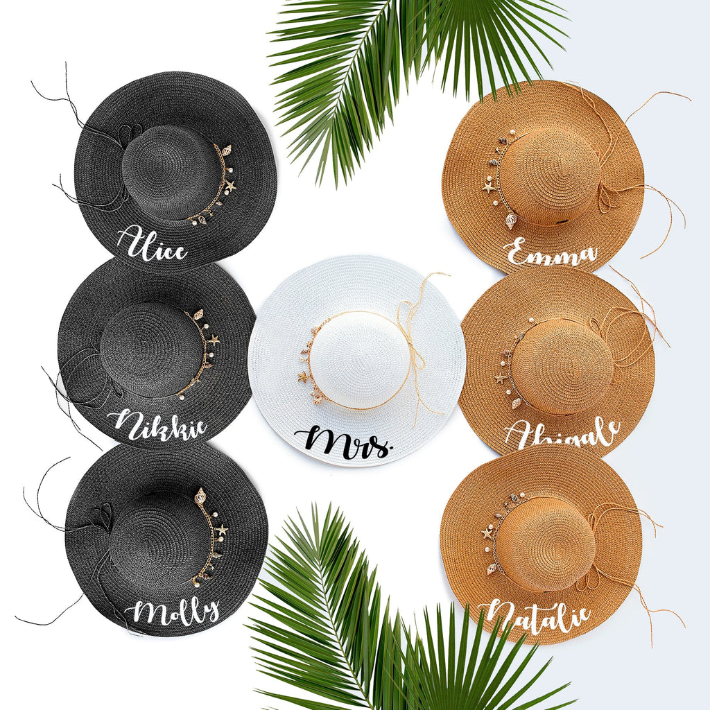 Floppy Sun Hat with Shells