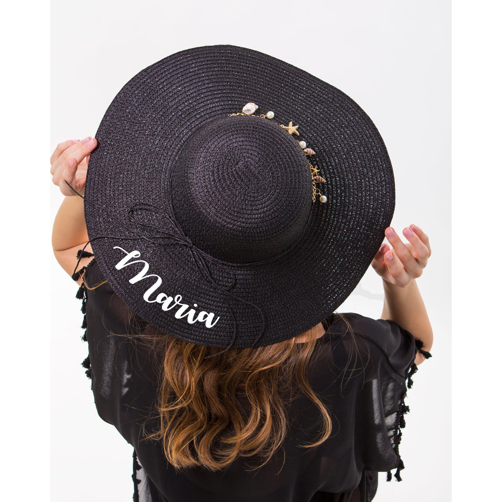 Floppy Sun Hat with Shells