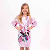 Kids Floral Peacock Robe