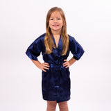 Kids Satin Flower Girl Robe