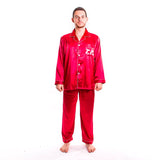 Men’s Satin Pajamas Long Sleeves + Pants