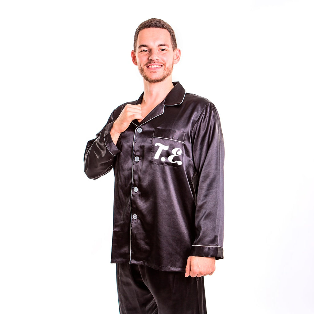 Men’s Satin Pajamas Long Sleeves + Pants