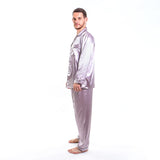 Men’s Satin Pajamas Long Sleeves + Pants