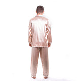 Men’s Satin Pajamas Long Sleeves + Pants