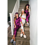 Personalized Fluffy Cross Slippers