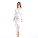 Silky Team Bride Pajamas Long Sleeves + Pants