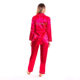 Silky Team Bride Pajamas Long Sleeves + Pants
