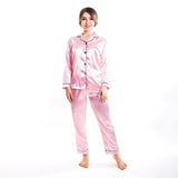 Silky Team Bride Pajamas Long Sleeves + Pants