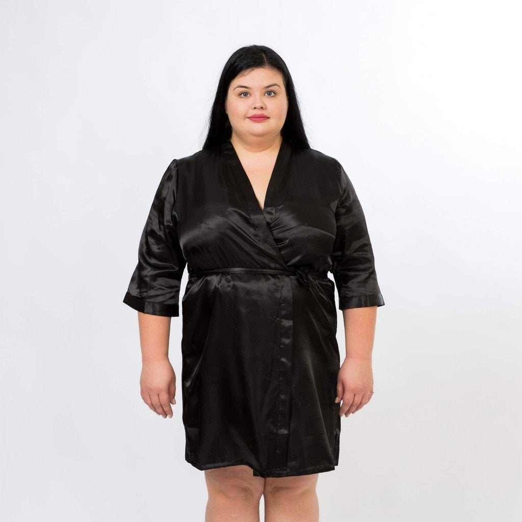 SET OF 5 ROBES BRIDESMAID SATIN ROBES - Bridesmaids World