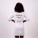 Cotton Waffle-Knit Customized Robes