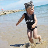 SQUAD Kids One Piece Swimsuit - Bridesmaid's World