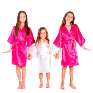 Kids Satin Kids Robes