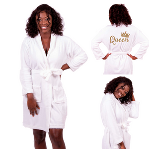 Cozy Terry Customized Queen Bathrobe