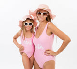 Customized Me and Mimi Me Matching Sun Hats - Bridesmaid's World