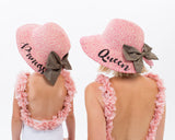 Mommy and me Matching Swimsuits with open back with Flowers - Bridesmaid's World