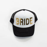 Black Squad Caps - Bridesmaids World