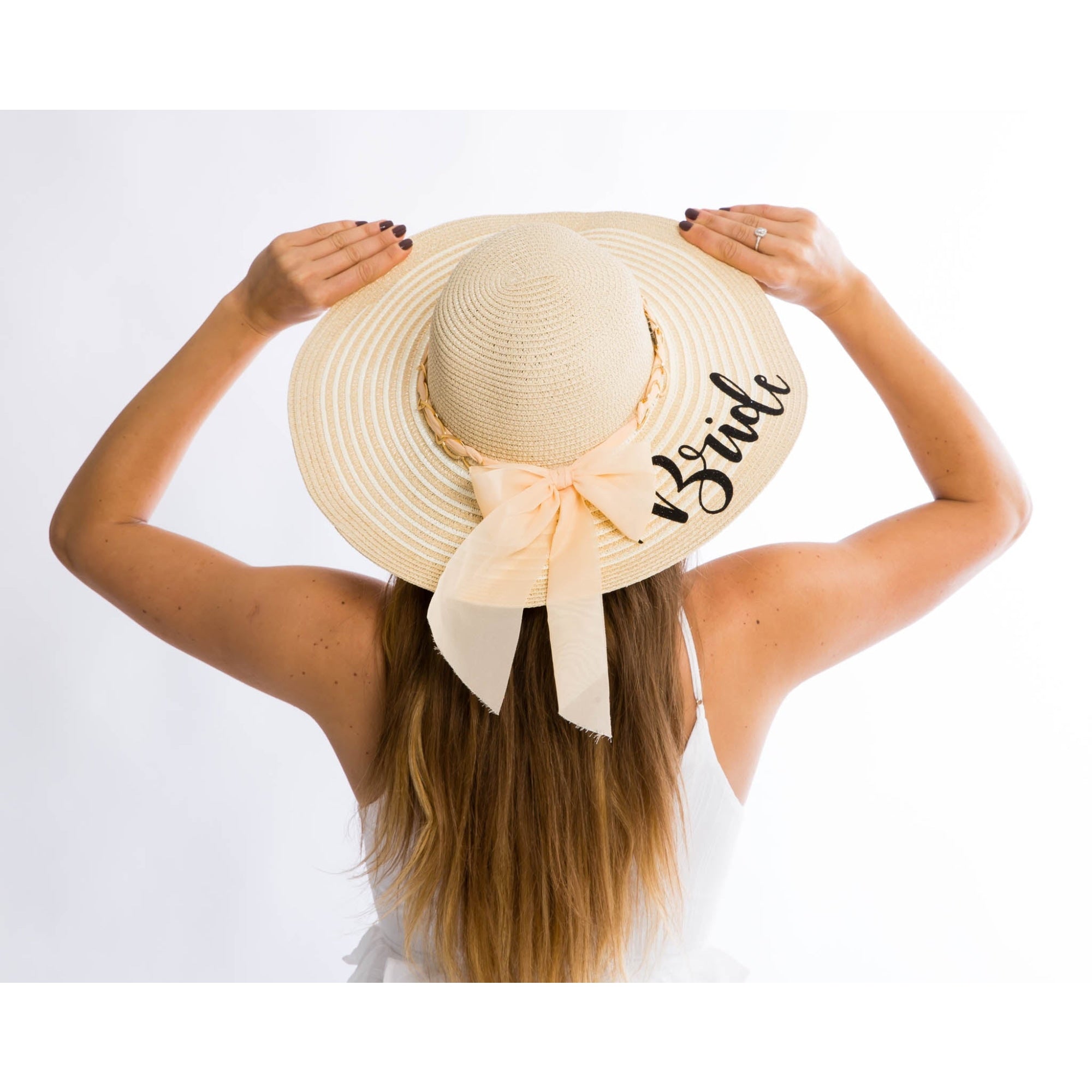 Personalized Beach Hats Bridesmaid Hats Beach Hat Custom Name