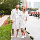 His and Hers Personalized Cozy Terry Bathrobes - Bridesmaid's World