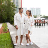 His and Hers Personalized Cozy Terry Bathrobes - Bridesmaid's World