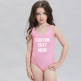 Kids One piece Customized Swimsuit - Bridesmaid's World