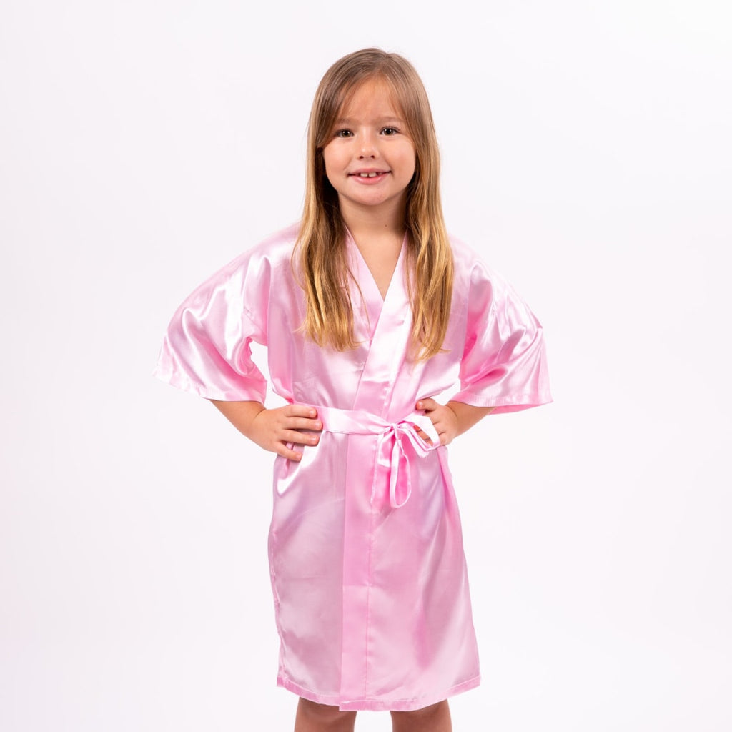 Set of 12 Floral Kids Robes, Kimono Robe for girl , Flower Girl Robe, Satin  robe, customized robe, Birthday Gift, Matching Satin robes – Sunny Boutique  Miami
