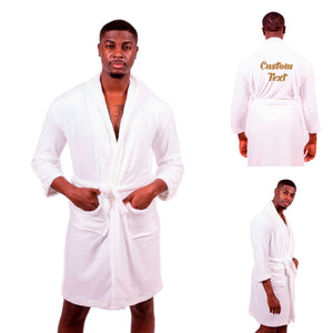 Men’s Cozy Terry Bathrobe