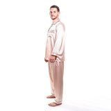 Men’s Satin Pajamas Long Sleeves + Pants