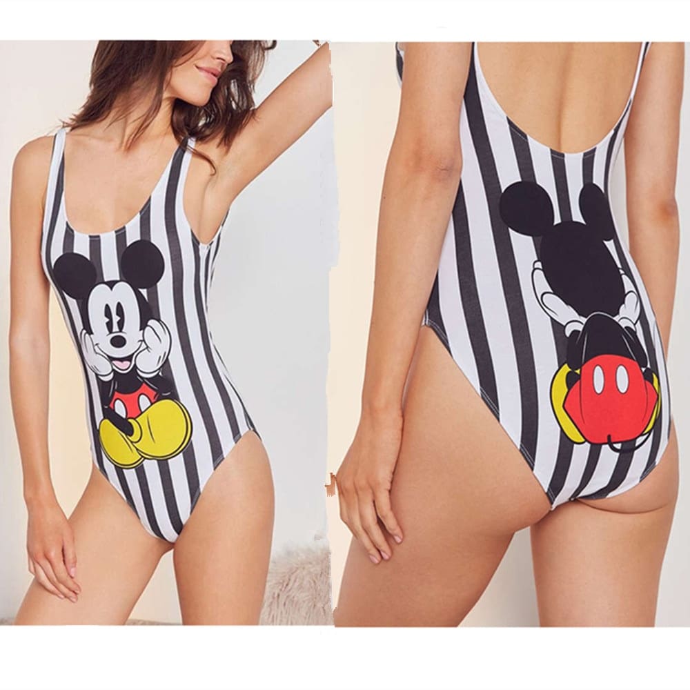 Miki Mouse Matching One Piece Swimsuit - Bridesmaids World