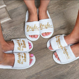 Open Toe Personalized Slippers